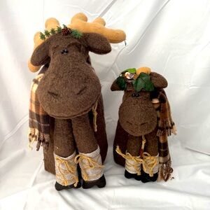 *SO CUTE* Winter Moose Decor Set